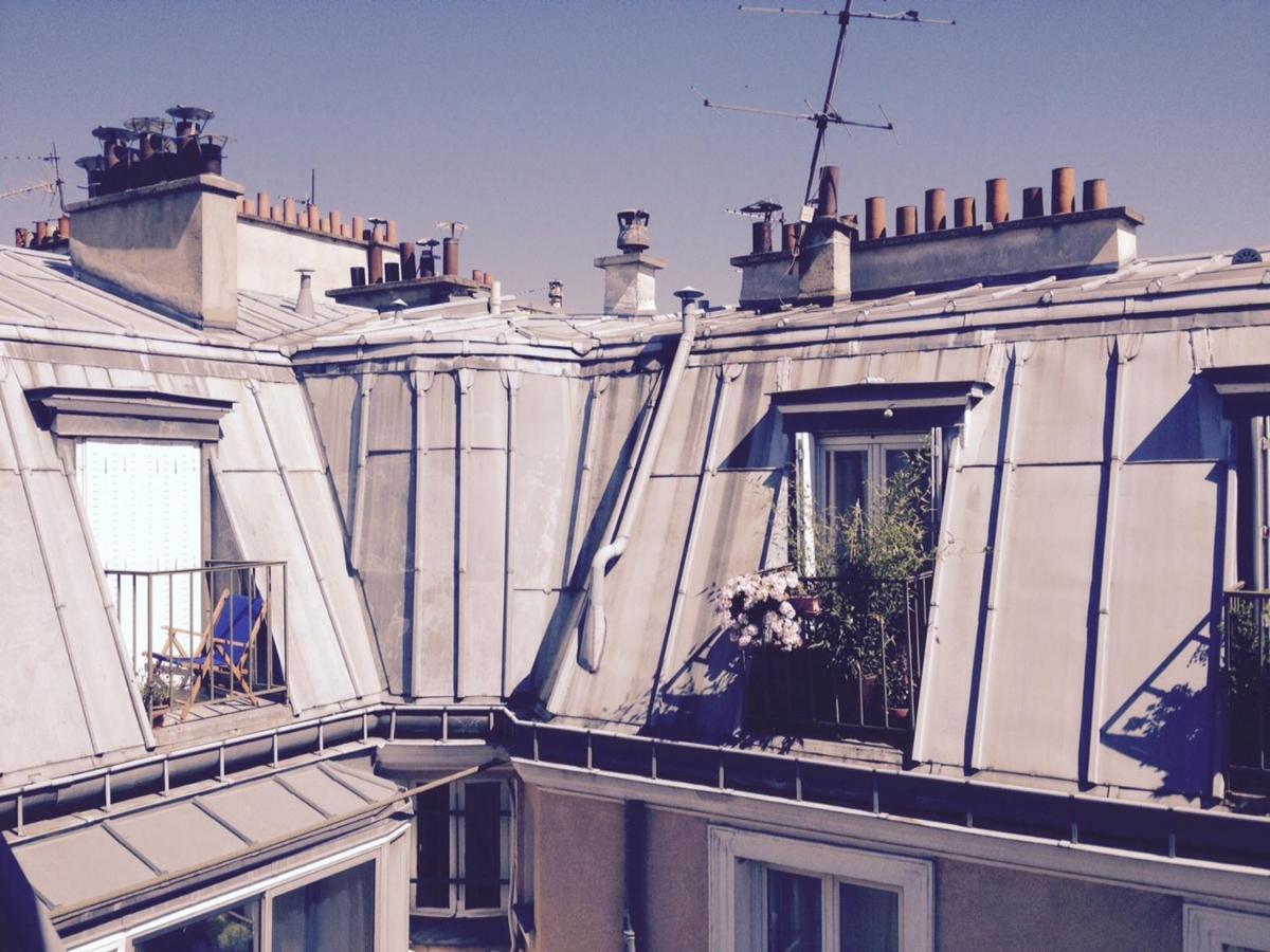 Appartement Montmartre sous les toîts à Paris Extérieur photo
